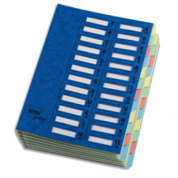 EMEY Trieur EMEY JUNIOR en carte, 24 compartiments. Coloris Bleu.