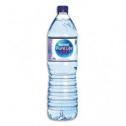 NESTLE PURE LIFE Bouteille plastique d'eau 1,5 litre Pure Life minérale plate
