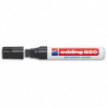 EDDING Marqueur Edding 850 permanent, corps alu - pointe biseautée- coloris Noir