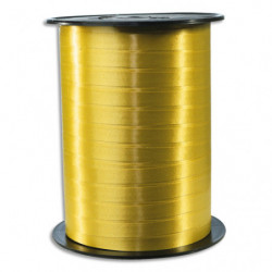 CLAIREFONTAINE Bobine bolduc de comptoir 500x0,7m. Coloris Or lisse