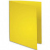 EXACOMPTA Paquet de 100 chemises ROCK'S en carte 210 grammes coloris Jaune citron