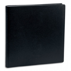 QUO VADIS Agenda ExecutifDécembre à Décembre 2025- format : 16 x 16 cm couverture PVC Impala Noire