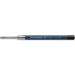 SCHNEIDER Recharge bille slider 755 XB - Encre viscoglide Noir
