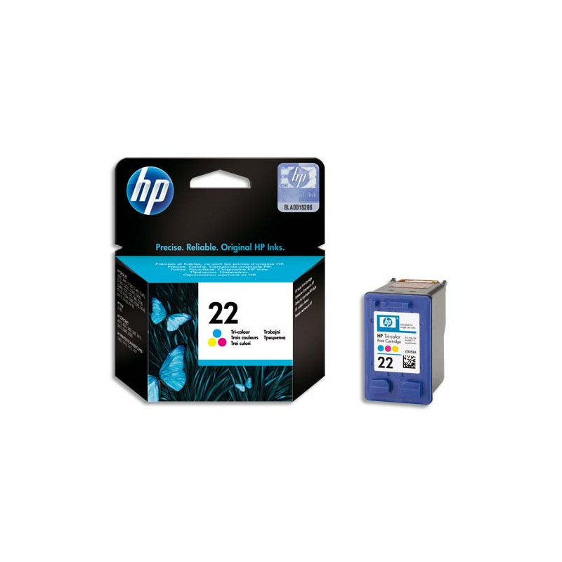 HP Cartouche Jet d'encre couleur 22 C9352AE