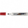 BIC Velleda 1711 Feutres pour Tableau Blanc Effaçables à Sec à Pointe Conique Moyenne - Rouge
