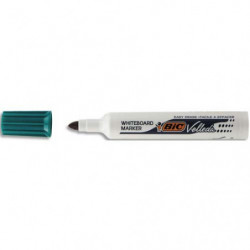 BIC Velleda 1711 Feutres pour Tableau Blanc Effaçables à Sec à Pointe Conique Moyenne - Vert