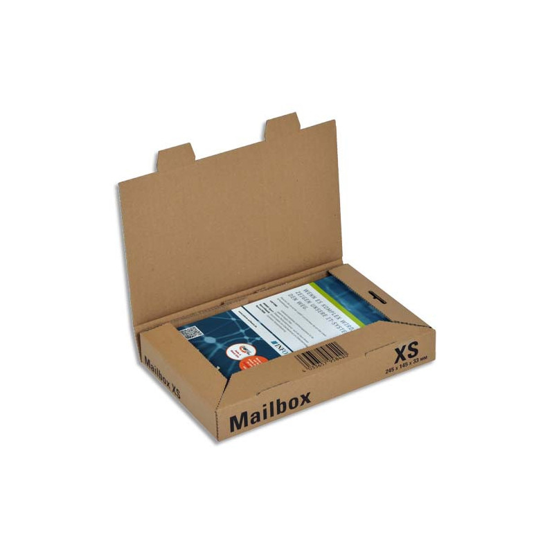 DINKHAUSER Boîte d'expédition postale X Small 24,5 x 14,5 x 3,3 cm