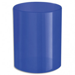 WONDAY Pot à crayons en polystyrène. Dim (Øxh) : 6,8 x 8,6 cm. Coloris Bleu