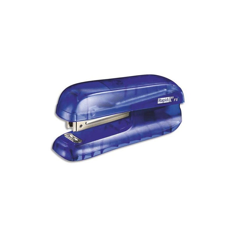 RAPID Mini agrafeuse F5. Agrafes N°10. 10 feuilles. Bleu