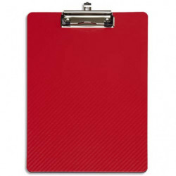 MAUL Porte-bloc en PP flexible. Résiste à l'eau, -10°C à +60°C. Rouge. Dim. L31,5 x H1,2 x P22,5 cm