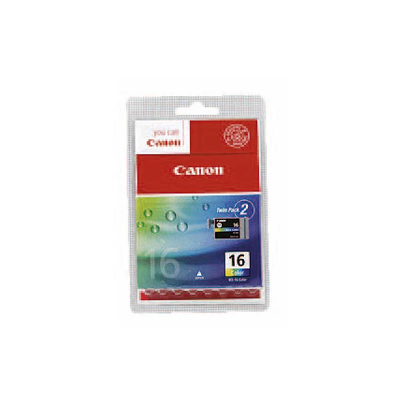 CANON pack de 2 cartouches 3 couleurs BCI16CL