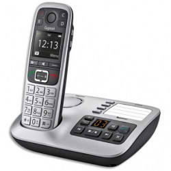 GIGASET téléphone sans fil silver solo E560A