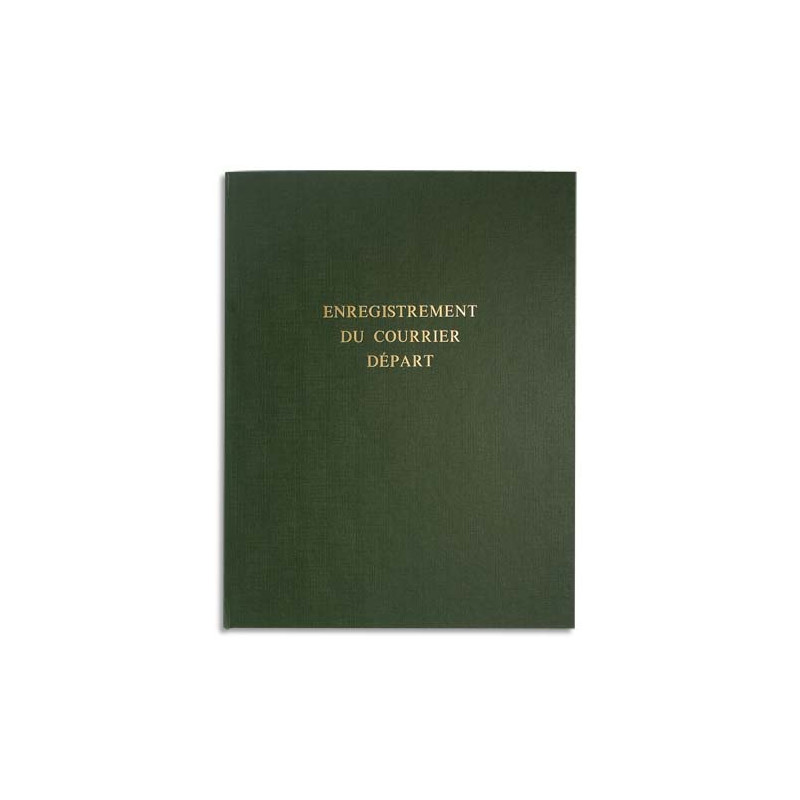 LE DAUPHIN Corrigé pour enregistrement du courrier départ 160 pages en 24x32cm