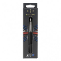 PARKER Blister Stylo à Bille moyenne Bleue Jotter corps Noir Bond Street CT