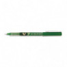 PILOT Stylo Roller pointe tubulaire 0,7 mm encre liquide Verte HI-TECPOINT BX-V7