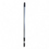 VILEDA Manche télescopique en inox UltraSpeed Mini - Diamètre 2 cm, longueur 80 à 140 cm inox Noir