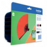BROTHER Multipack Jet d'encre LC129XLVALBP