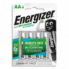 ENERGIZER Pile Extreme Rechargeable AA LR6 2300 mAh, pack de 4 piles