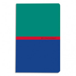 CONQUERANT C7 Carnet reliure piqûre 11x17 cm 96 pages petits carreaux 5x5 papier 70g