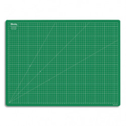 WONDAY Plaque de découpe verte 600x450x3mm. Résistante à la coupe, surface quadrillée