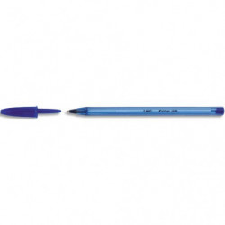 BIC Cristal Soft Stylos-Bille Pointe Moyenne (1,2 mm) - Bleu