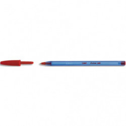 BIC Cristal Soft Stylos-Bille Pointe Moyenne (1,2 mm) - Rouge