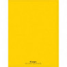 CONQUERANT C9 Cahier piqûre 24x32cm 48 pages 90g grands carreaux Seyès. Couverture polypropylène Jaune
