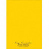 CONQUERANT C9 Cahier piqûre 24x32cm 96 pages 90g quadrillé 5x5. Couverture polypropylène Jaune