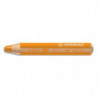STABILO woody 3in1 crayon de couleur multi-surfaces mine extra-large (10 mm) - Orange clair