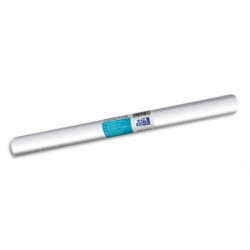 OXFORD Rouleau couvre livre, polypro incolore 5/100e, 0,45x3m.Repositionnable dans les quelques minutes.