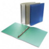 Classeur 4 anneaux polypropylène dos 4 cm Assortis translucide Fun