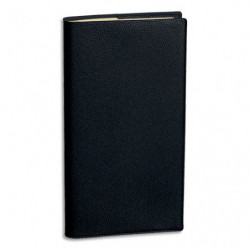 QUO VADIS Agenda Planning 16S spiralé, Mi Décembre à Décembre 2025 - 9 x 16 cm couverture Impala Noire