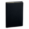 QUO VADIS Agenda PRESIDENT Prestige Décembre à Décembre 2025, format 21x27 cm couverture Implala Noire