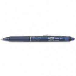 PILOT Stylo Roller FriXion Clicker rétractable, pointe moyenne Bleu nuit