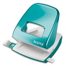 LEITZ Perforateur NeXXT menthe - 2 trous en métal - Capacité 30 feuilles - Livré en Boîte