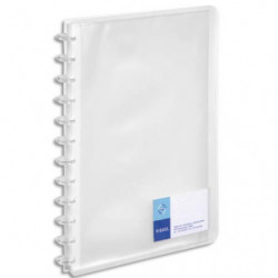 VIQUEL Protège-documents MAXI GEODE en polypro translucide 7/10. 60 vues, 30 pochettes. Incolore.