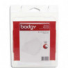 EVOLIS Badgy Lot de 100 cartes PVC épaisses (30mil - 0,76mm) CBGC0030W