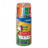LYRA Pot de 48 crayons de couleurs ergonomiques triangulaires Groove Slim,, couleurs assorties