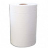 Lot de 2 Bobines d'essuyage 2 plis 150 formats 25 x 19,5 cm - L37,5 m,bobine D11,5 cm Blanc Eco