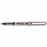 UNI-BALL Stylo Roller pointe métal fine encre liquide Noire UNI-BALL EYE UB 157