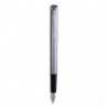 WATERMAN Stylo plume moyenne GRADUATE corps acier,attributs chromés (CT)