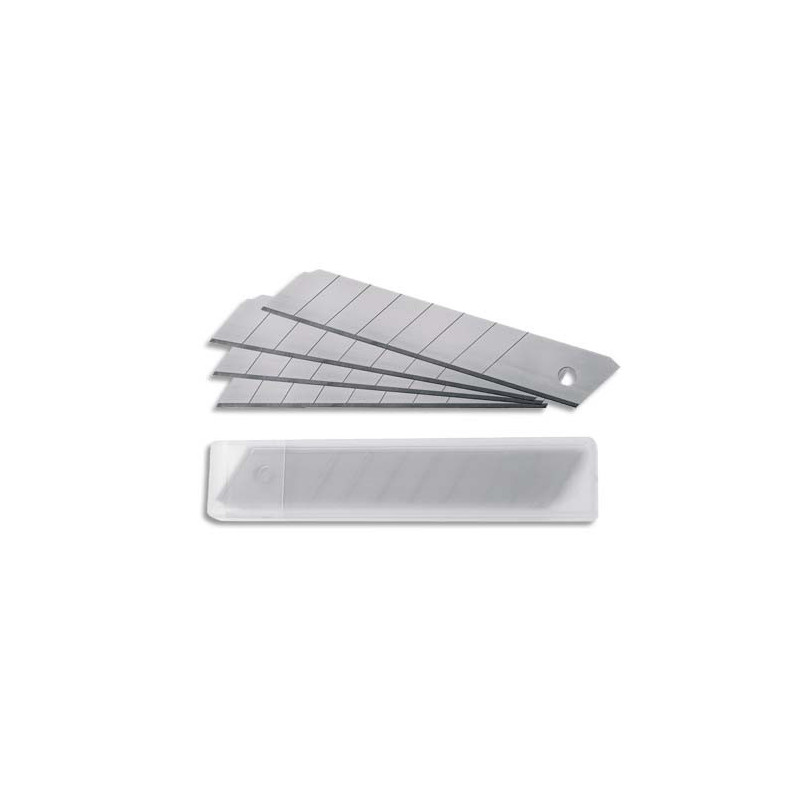 WONDAY Etui de 10 lames universelles prédécoupées de 18mm