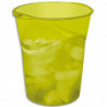 CEP Corbeille à papier Happy 280H Vert Bambou, capacité 14 Litres - Dim : L29 x H33,4 x P30,5 cm