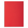 EXACOMPTA Paquet de 100 chemises ROCK'S en carte 210 grammes coloris Rouge