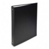EXACOMPTA Classeur 4 anneaux de 30 mm, en polypropylène, dos de 4 cm, Noir