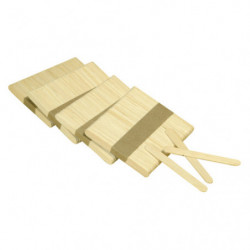 GRAINE CREATIVE Sachets de 300 bâtonnets esquimaux / longuer 93 mm