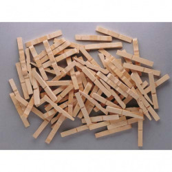 GRAINE CREATIVE Sachet de 400 pince à linge