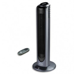 BIONAIRE Ventilateur colonne design programmable- Hauteur 74CM - Télécommande - Noir Anthracite