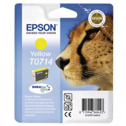EPSON Cartouche Jet d'Encre DURABrite Ultra Jaune ''Guépard'' - C13T07144012