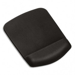 FELLOWES Tapis de souris repose-poignets PlushTouch Noir 9252003